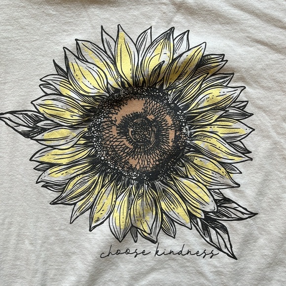 Altar’d State sunflower crop top, size medium - Picture 2 of 4